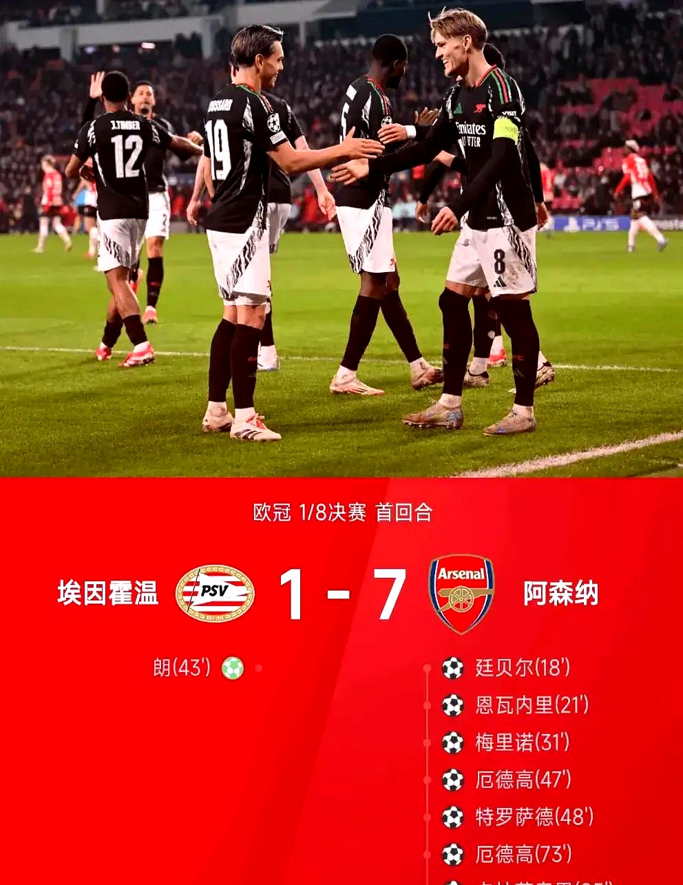 阿森纳主场逼平，出线前景不妙